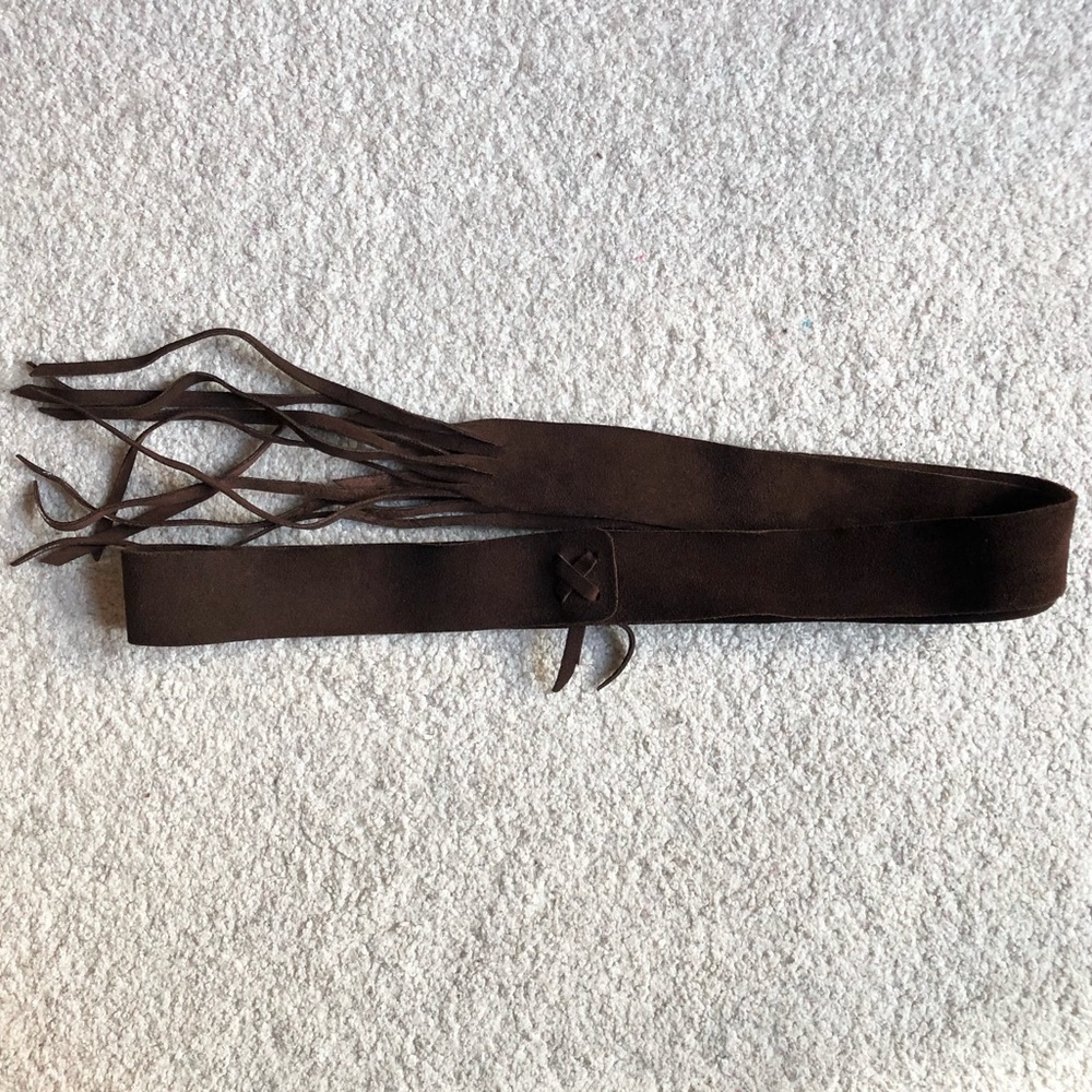 Vintage Suede Belt